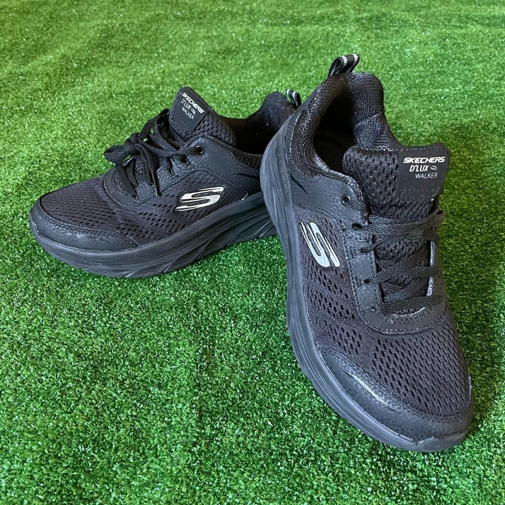 Skechers Work Relaxed Fit D'Lux Walker Memory Foam Ultra-Lightweight Shoes 8